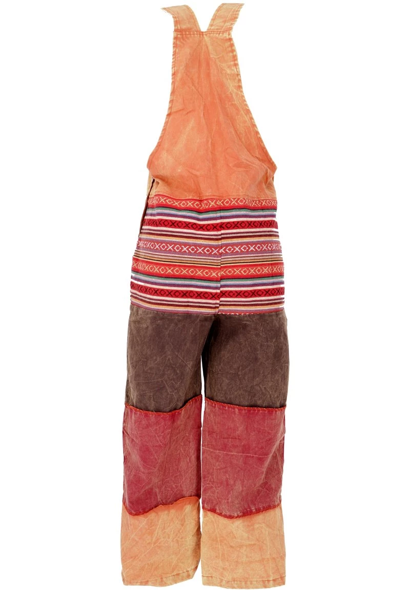 Guru Shop - Damen JAPAN STYLE - Latzhose - Orange 4 Guru Shop - Damen JAPAN STYLE - Latzhose - Orange – Bild 2