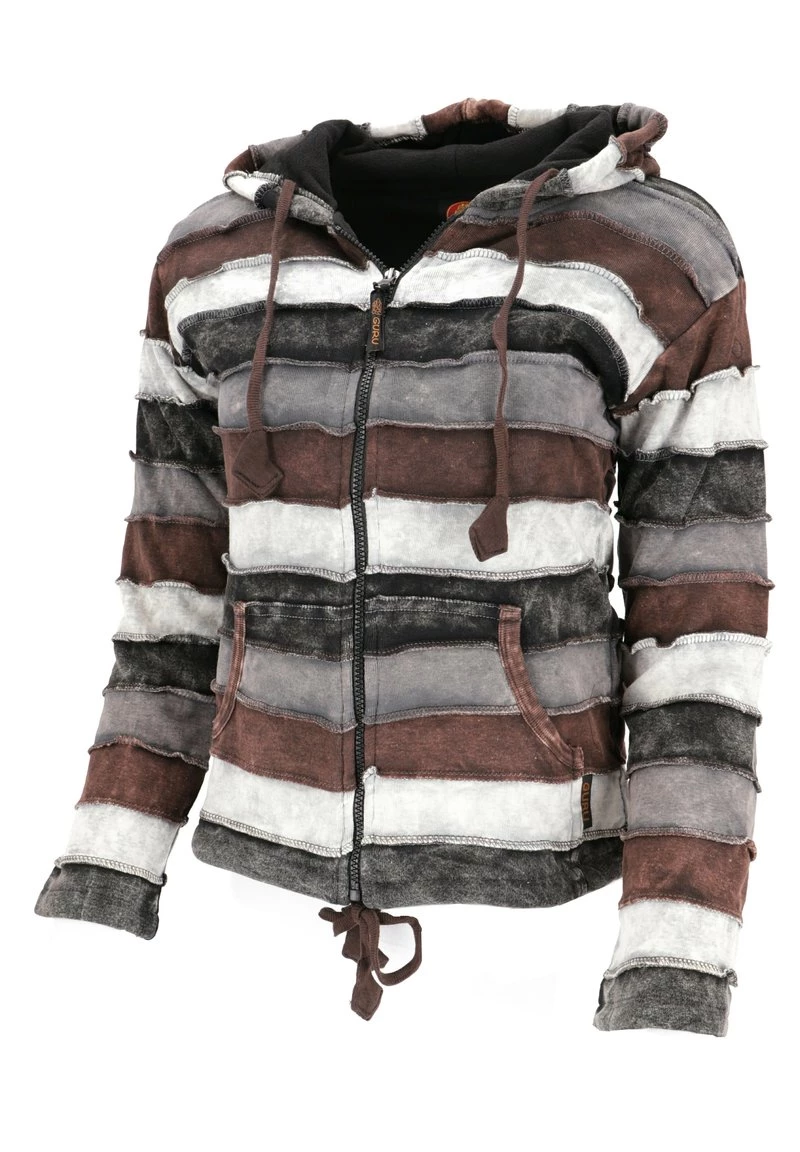 Guru Shop Übergangsjacke - Braun/grau - Damen 4 Guru Shop Übergangsjacke - Braun/grau - Damen – Bild 2