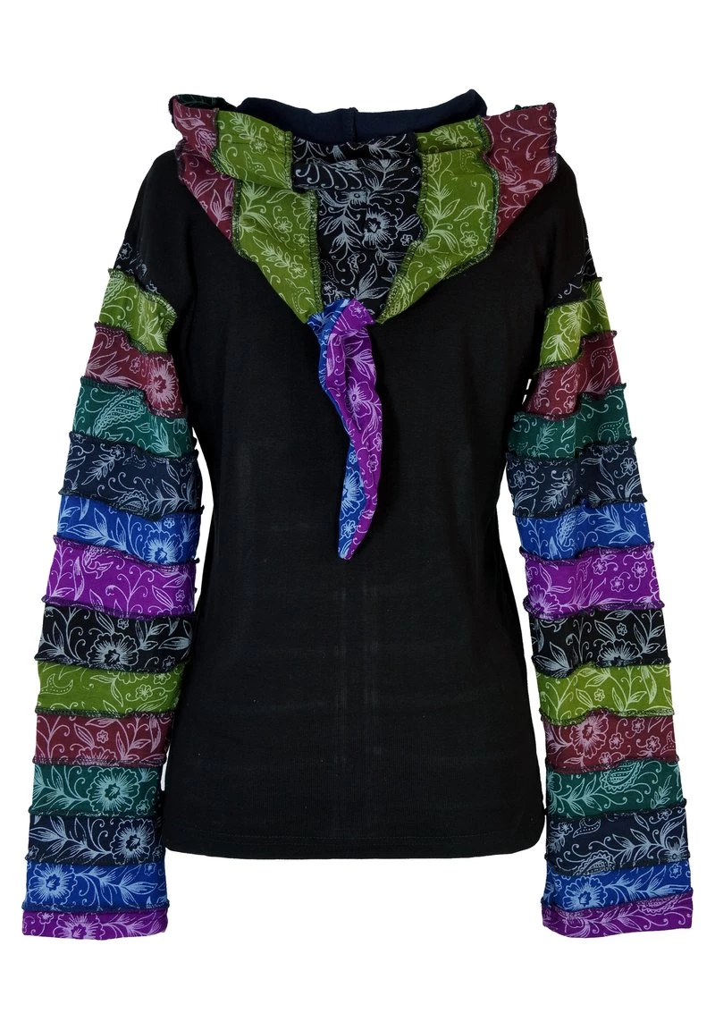 Guru Shop - Damen Strickjacke - Schwarz 4 Guru Shop - Damen Strickjacke - Schwarz – Bild 2