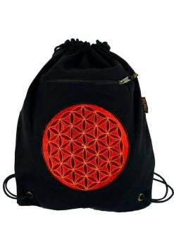 Guru Shop Tagesrucksack - Schwarz/rot - Damen