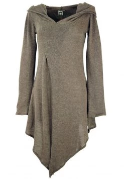 Guru Shop - Damen Strickkleid - Cappuccino