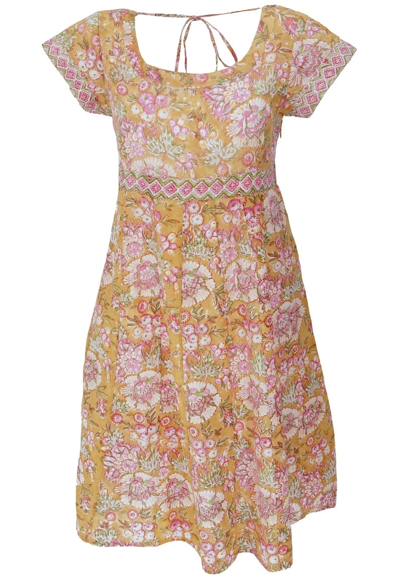 Guru Shop BOHO - Freizeitkleid - Curry - Damen 3 Guru Shop BOHO - Freizeitkleid - Curry - Damen