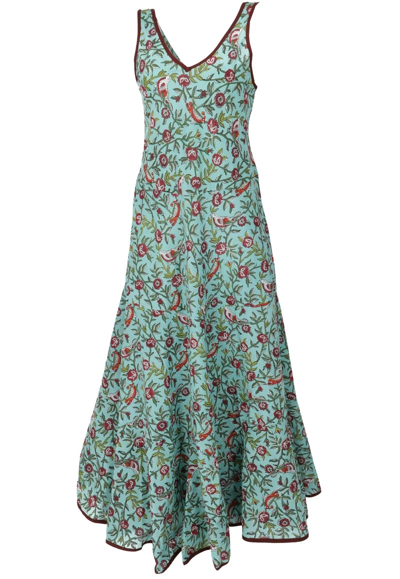 Guru Shop - Damen Maxikleid - T�rkis 4 Guru Shop - Damen Maxikleid - T�rkis – Bild 2