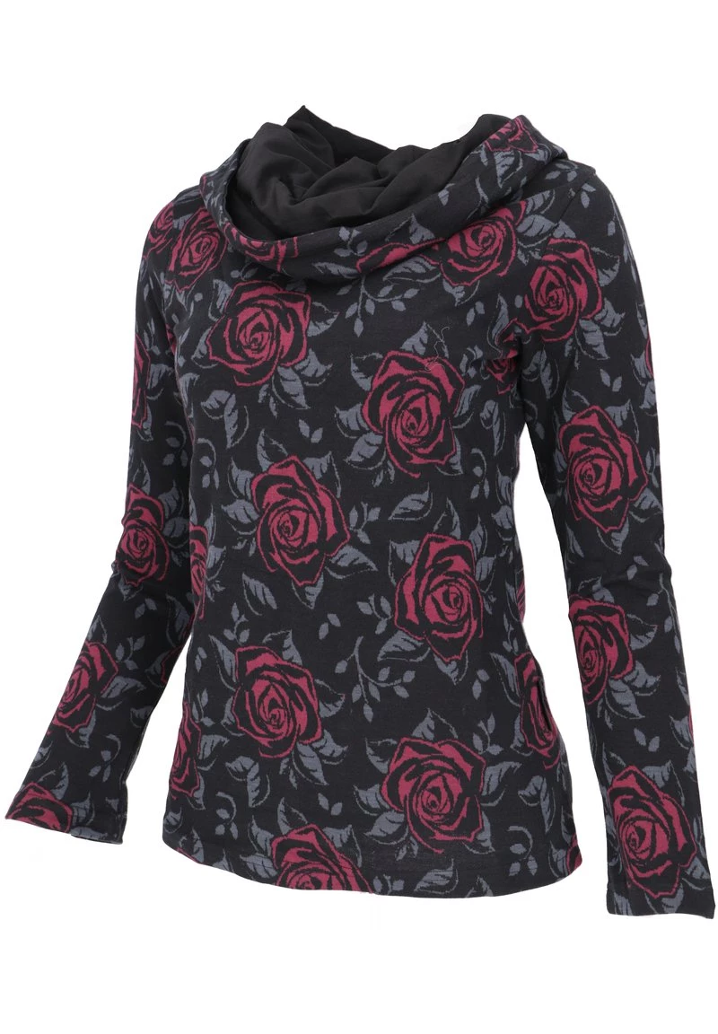 Guru Shop Langarmshirt - Schwarz - Damen 4 Guru Shop Langarmshirt - Schwarz - Damen – Bild 2