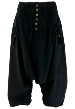 Guru Shop Stoffhose - Blauschwarz - Damen