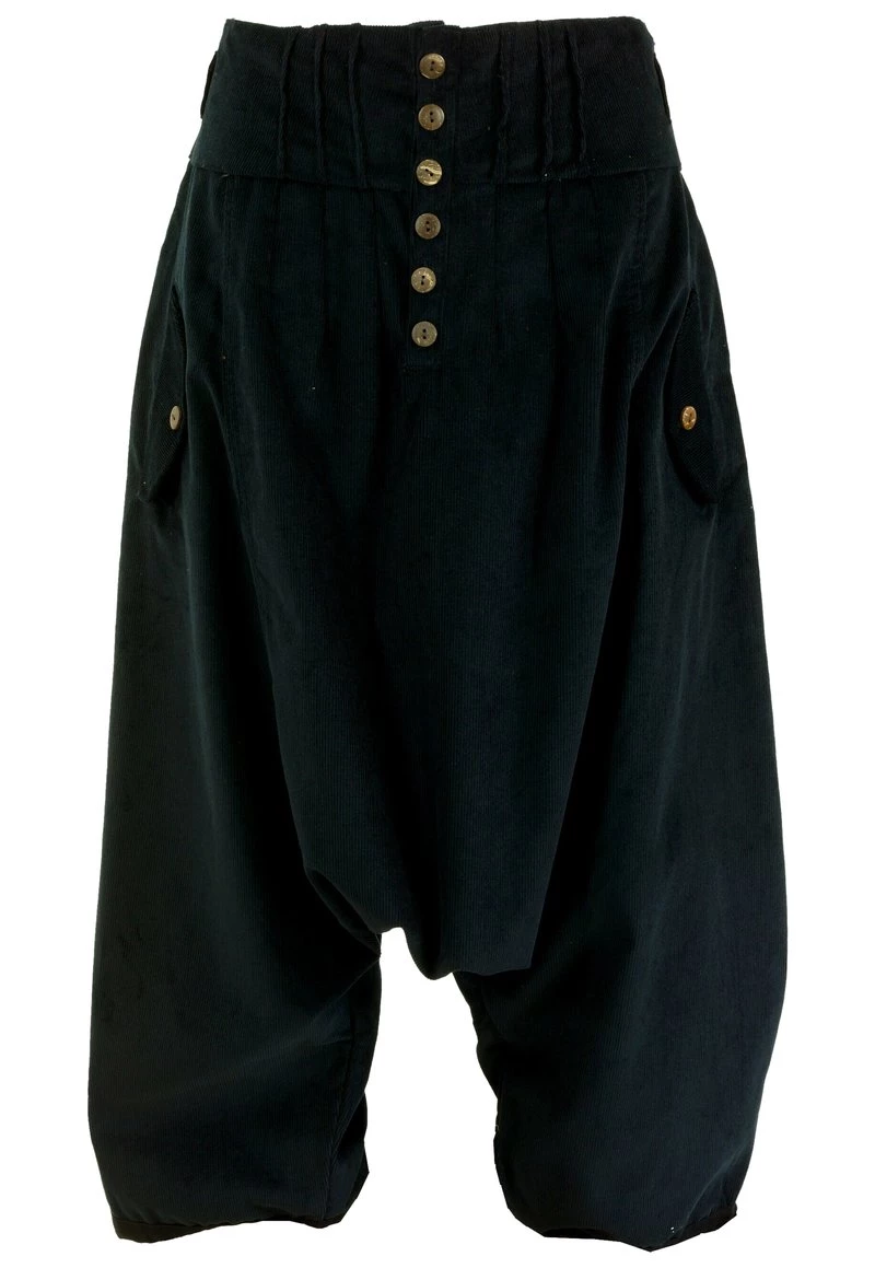 Guru Shop Stoffhose - Blauschwarz - Damen 3 Guru Shop Stoffhose - Blauschwarz - Damen