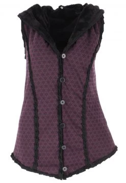 Guru Shop - Damen FLOWER OF LIFE - Weste - Violett