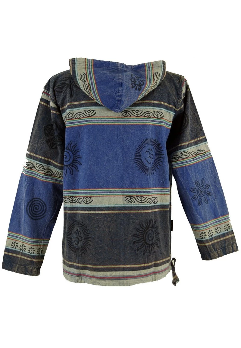 Guru Shop - Herren BAJA - Leichte Jacke - Blau 4 Guru Shop - Herren BAJA - Leichte Jacke - Blau – Bild 2