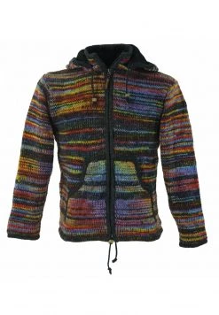 Guru Shop Strickjacke - Mehrfarbig - Damen