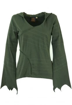 Guru Shop ELFEN, PIXI - Kapuzenpullover - Olive - Damen