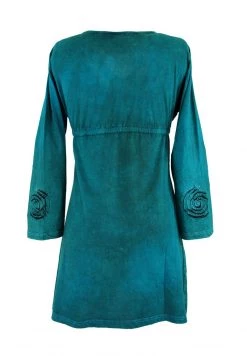 Guru Shop - Damen HIPPIE MINI BOHO CHIC SPIRALE TUNIKA - Freizeitkleid - Blau 5 Guru Shop - Damen HIPPIE MINI BOHO CHIC SPIRALE TUNIKA - Freizeitkleid - Blau -Fenty Beauty || Guru Shop Verkäufe f0c084c5ca7b44ecae40713c1e491983