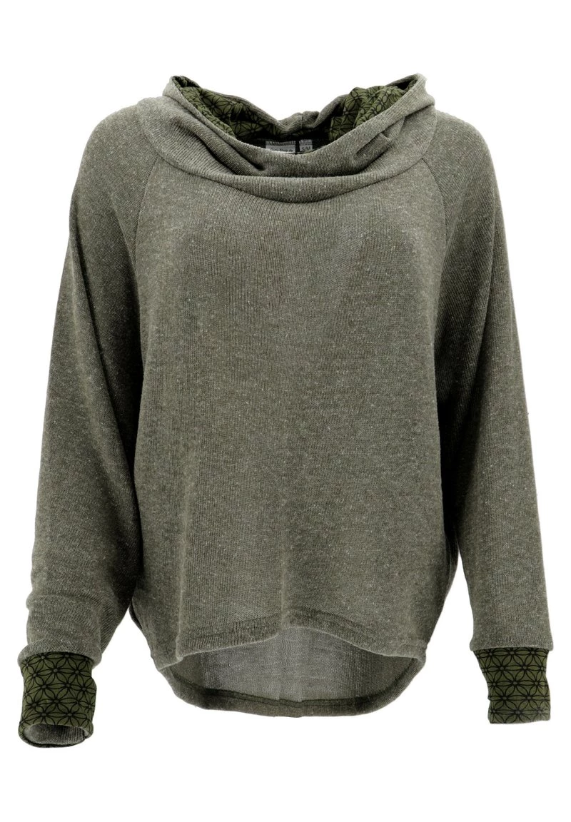 Guru Shop Kapuzenpullover - Khakigrn - Damen 3 Guru Shop Kapuzenpullover - Khakigrn - Damen