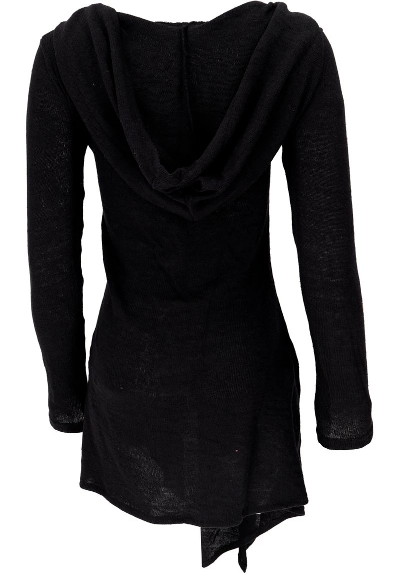 Guru Shop - Damen Strickkleid - Black 4 Guru Shop - Damen Strickkleid - Black – Bild 2