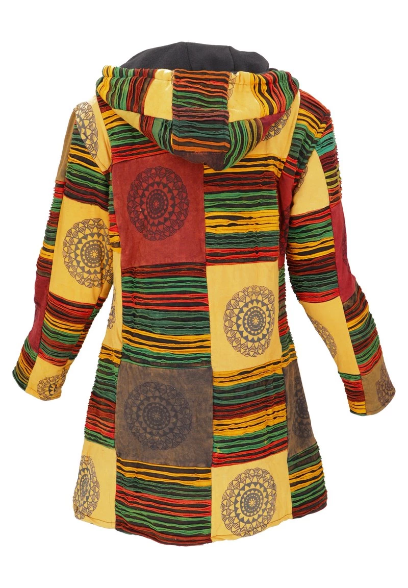 Guru Shop Kurzmantel - Orange - Damen 4 Guru Shop Kurzmantel - Orange - Damen – Bild 2