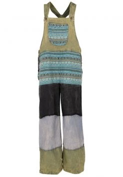 Guru Shop JAPAN STYLE - Latzhose - Olivegr�n - Damen